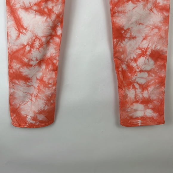 ROCK AND REPUBLIC Skinny Berlin jeans in (orange and white) Peach Rockan… - Picture 5 of 13